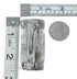 Coral and Genuine Sterling Silver Navajo Hair Barrette JX131025